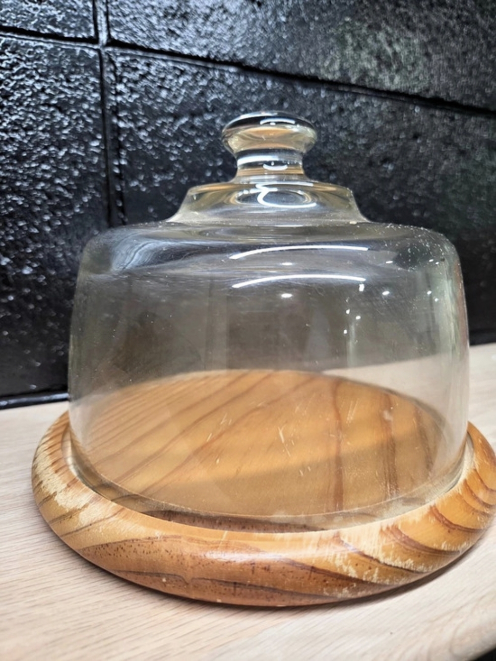Vintage Taekwood Cheese Server